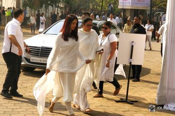 Celebs Condolence To Sridevi At Mumbai